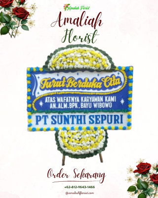 Papan Bunga Duka di Tanjungwangi