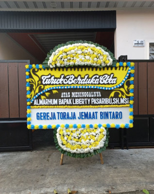 Papan Bunga Duka di Tanjungwangi