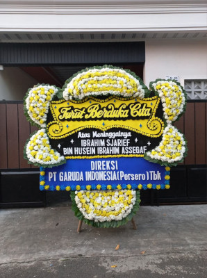 Papan Bunga Duka di Tanjungwangi