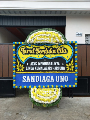 Papan Bunga Duka di Tanjungwangi