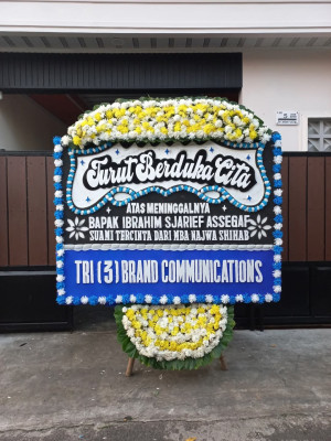 Papan Bunga Duka di Tanjungwangi